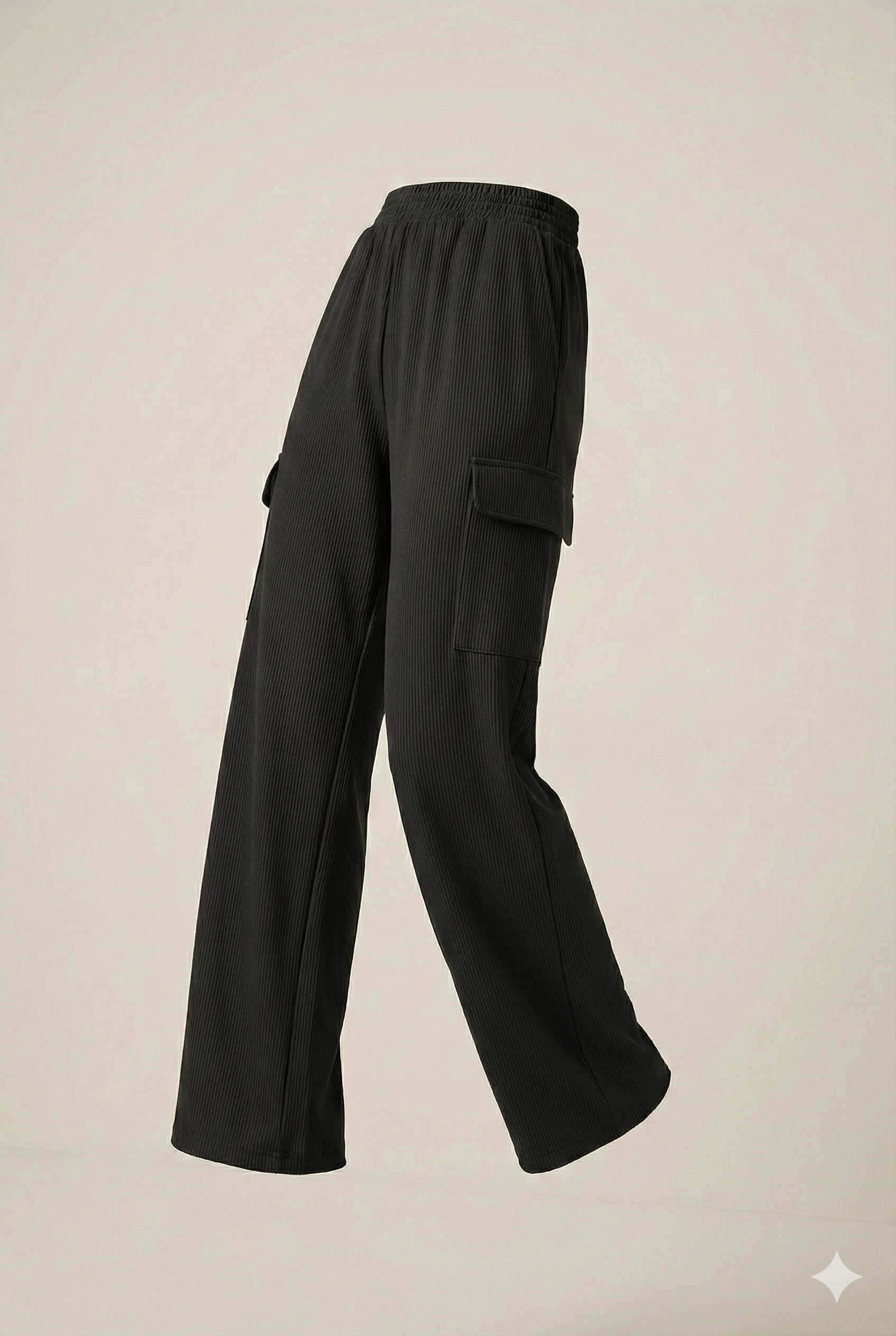 WOMEN CARGO PANTS | Black