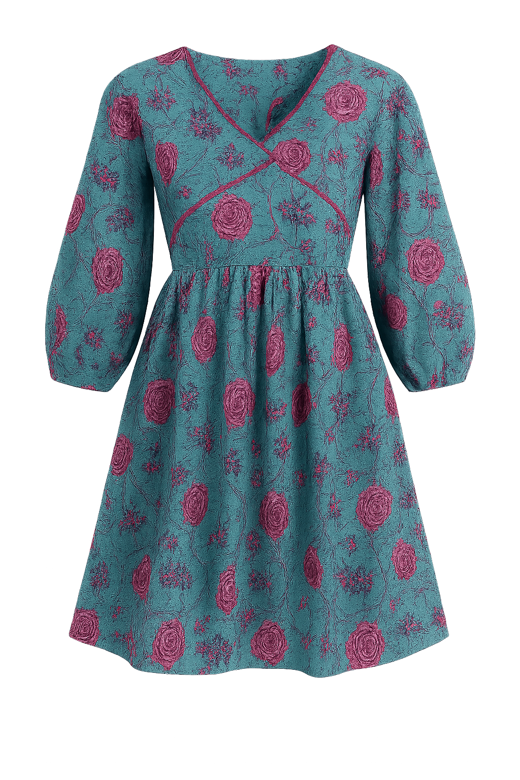 PRINTED FLORAL TUNIC