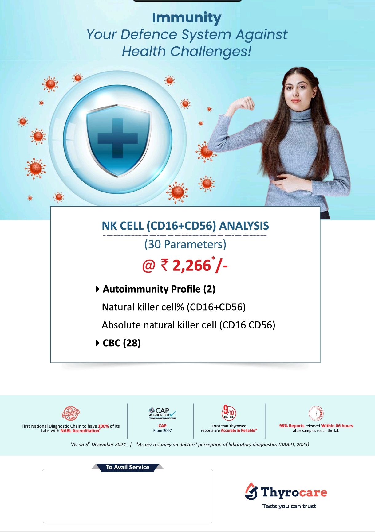 NK Cell (CD16+CD56) Analysis