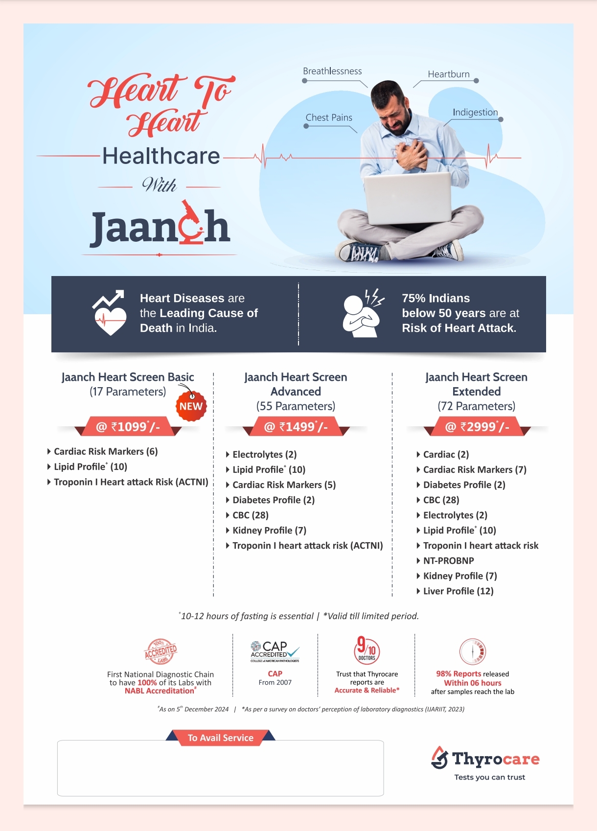 Jaanch Heart Screen Packages