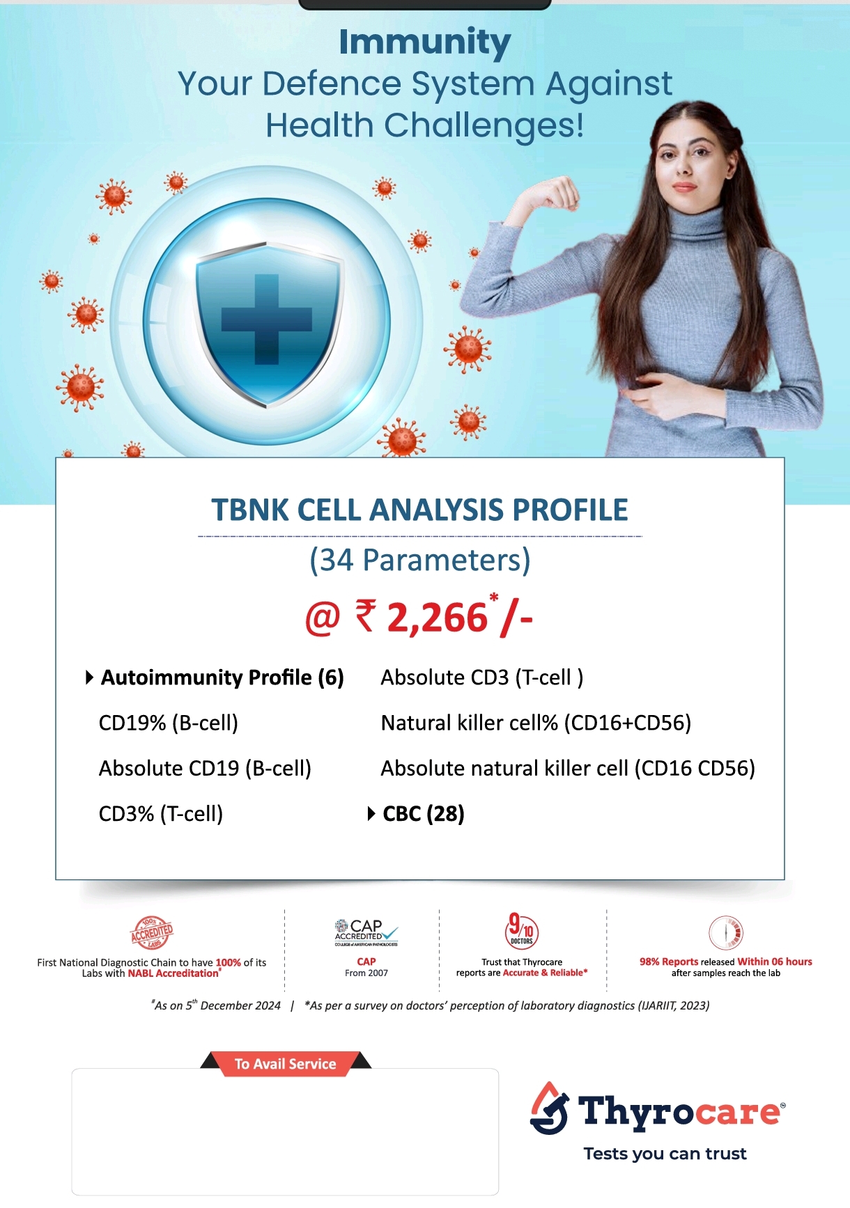 TBNK Cell Analysis Profile