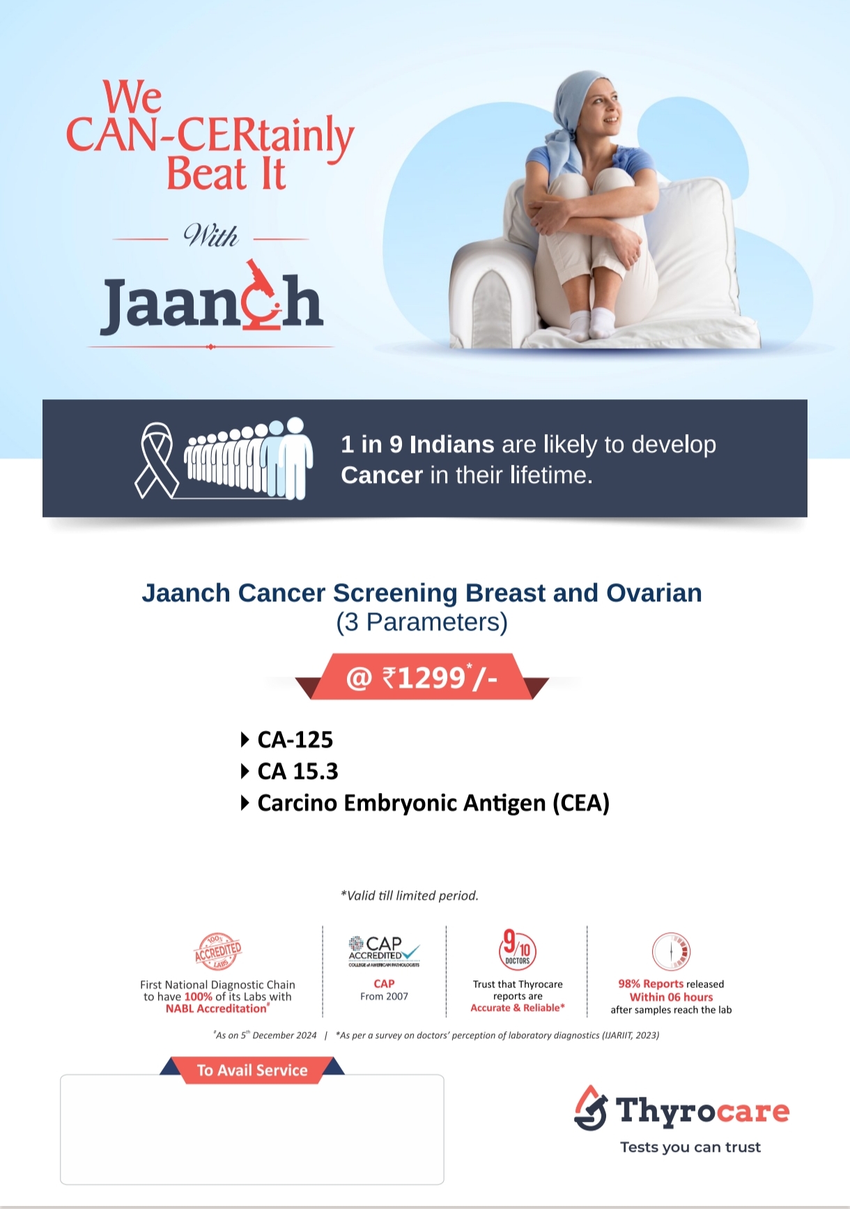 Jaanch Cancer Screening Breast and Ovarian