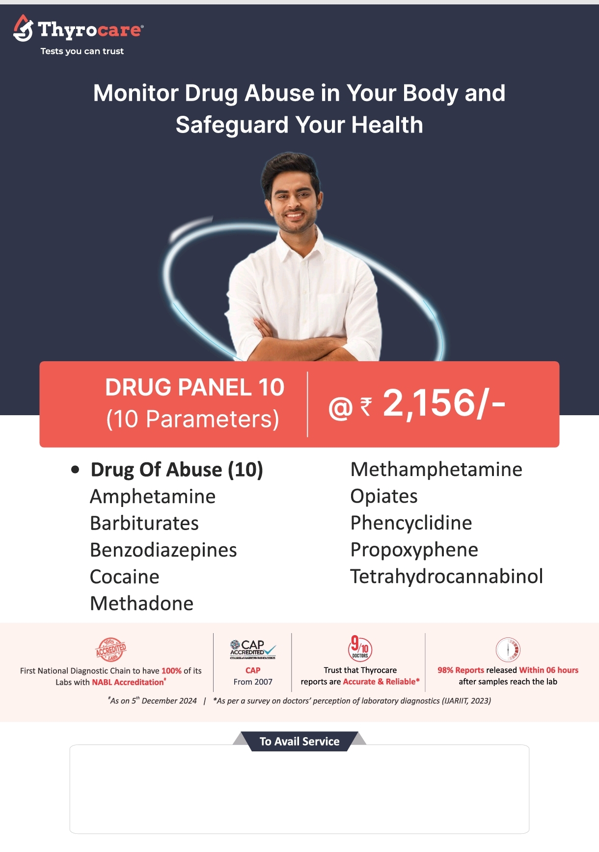 Drug Panel 10 (10 Parameters)