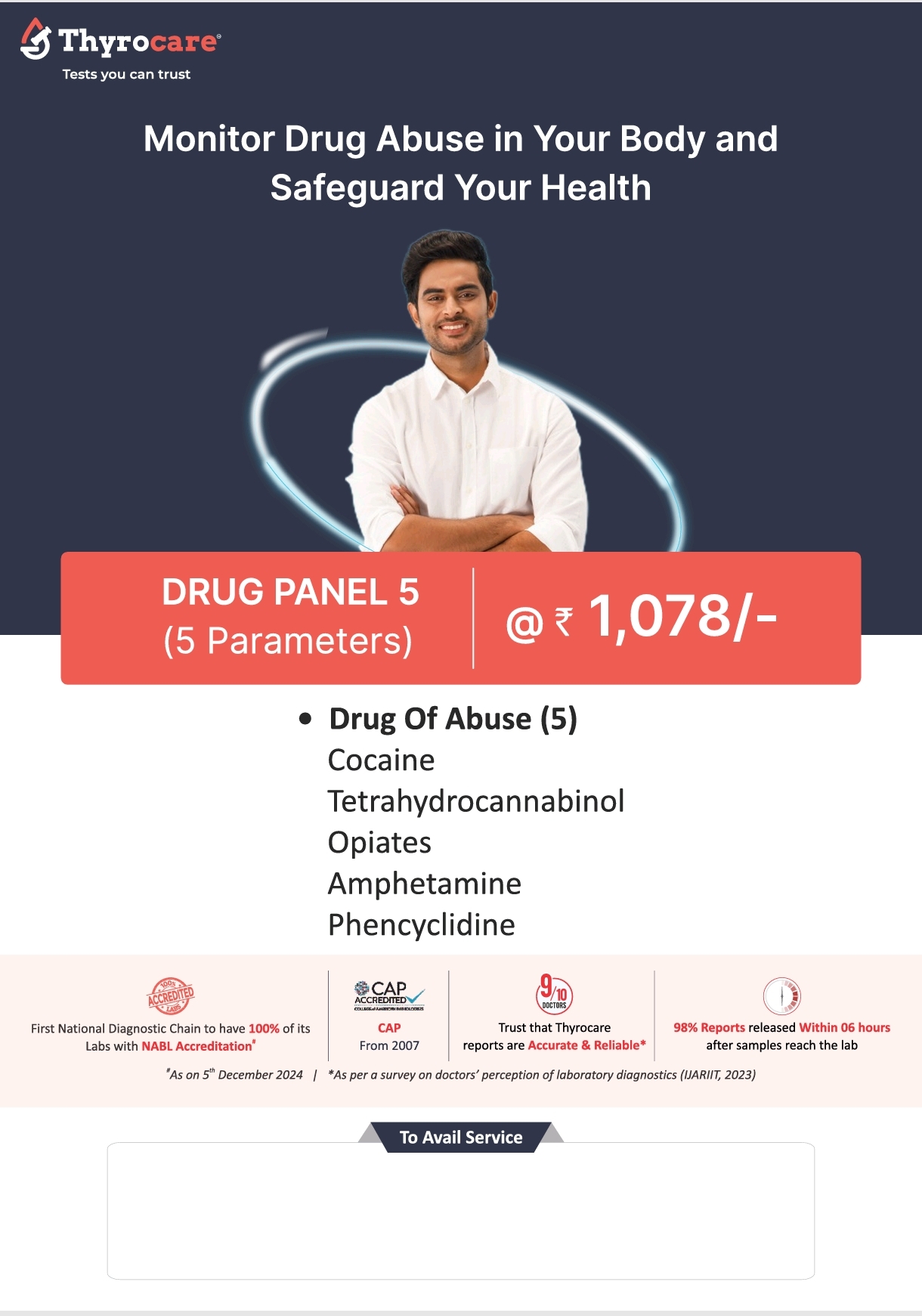 Drug Panel 5 (5 Parameters)