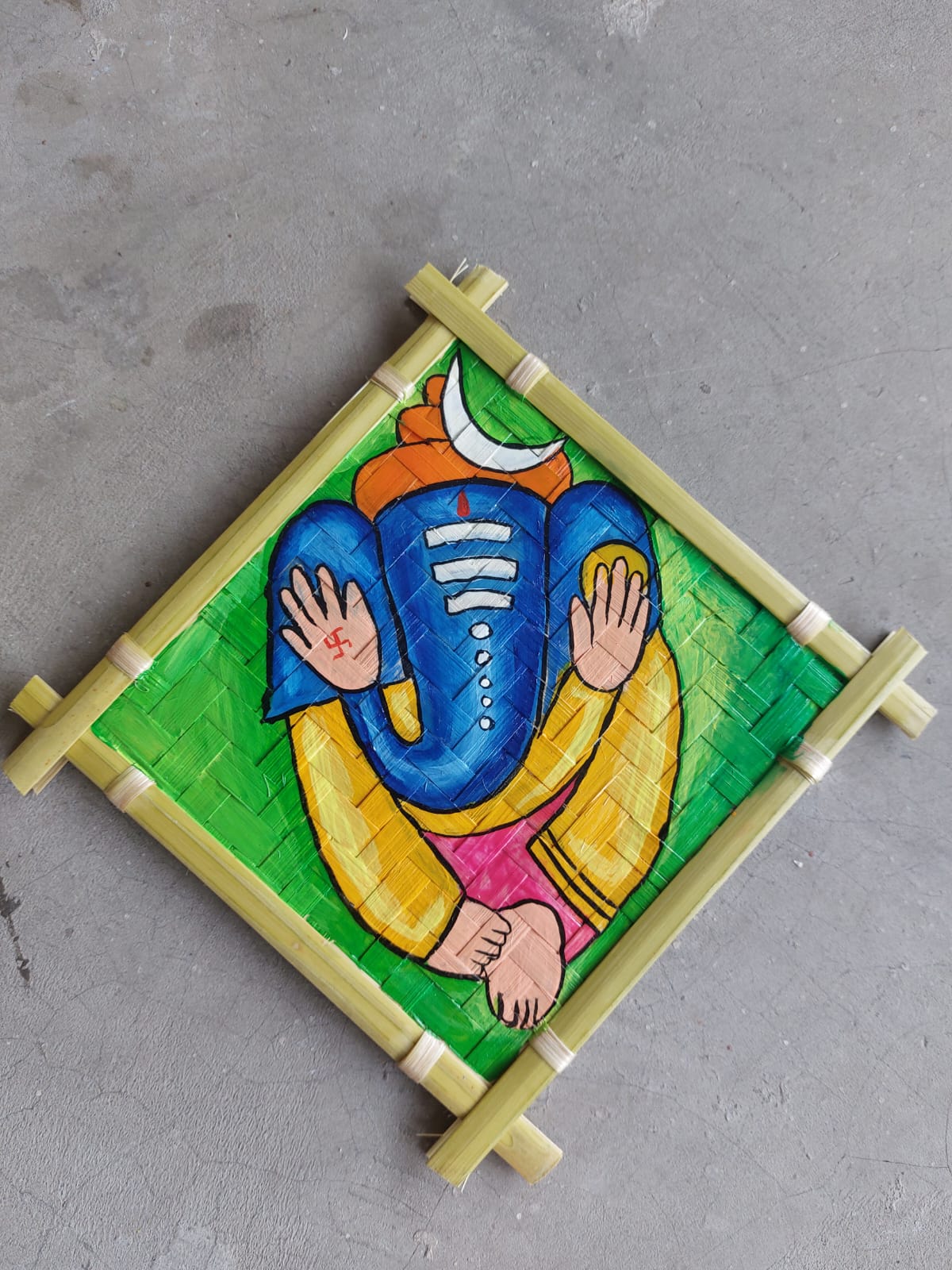 Handmade Lord Shiva Wall Art