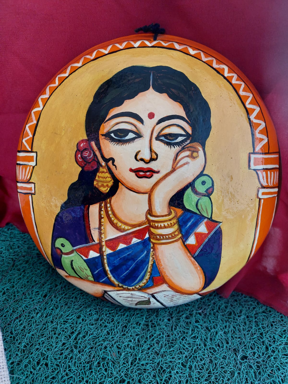 Hand-painted Decorative Wall Plate