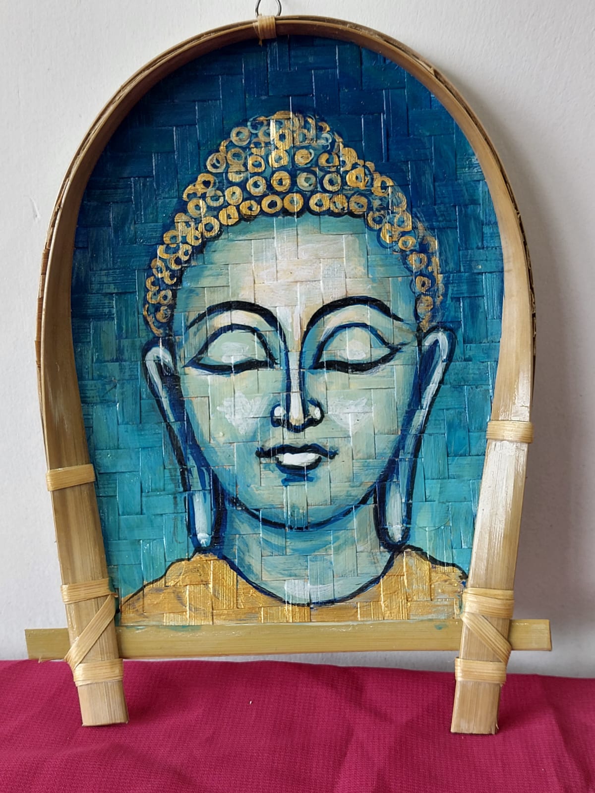Handcrafted Buddha Wall Art