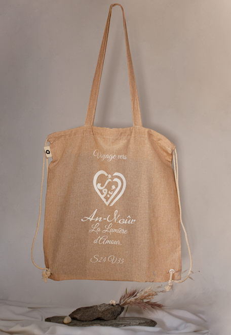 Tote-bag coton écologique An-Noûr 
