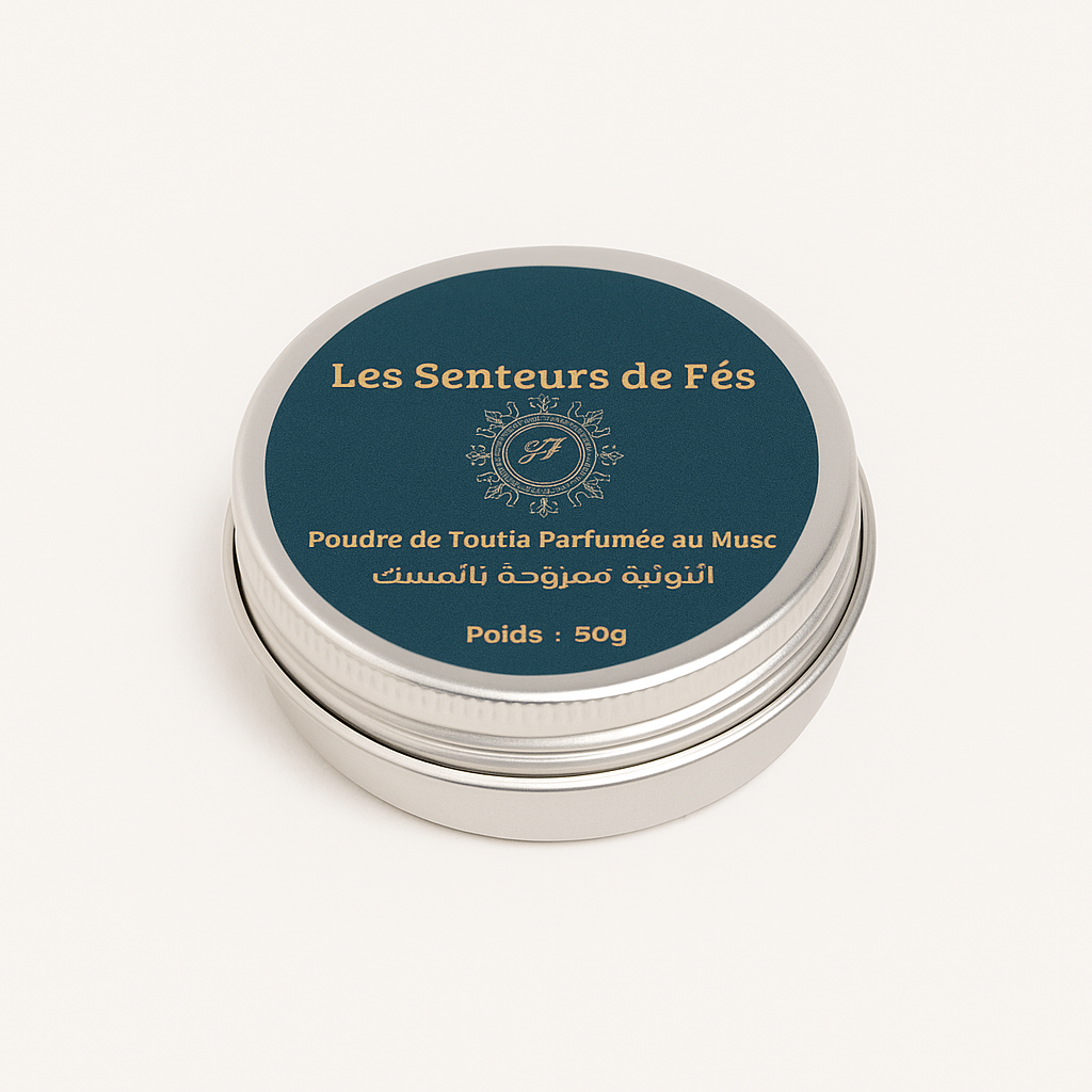 Poudre de Toutia Parfumée au Musc