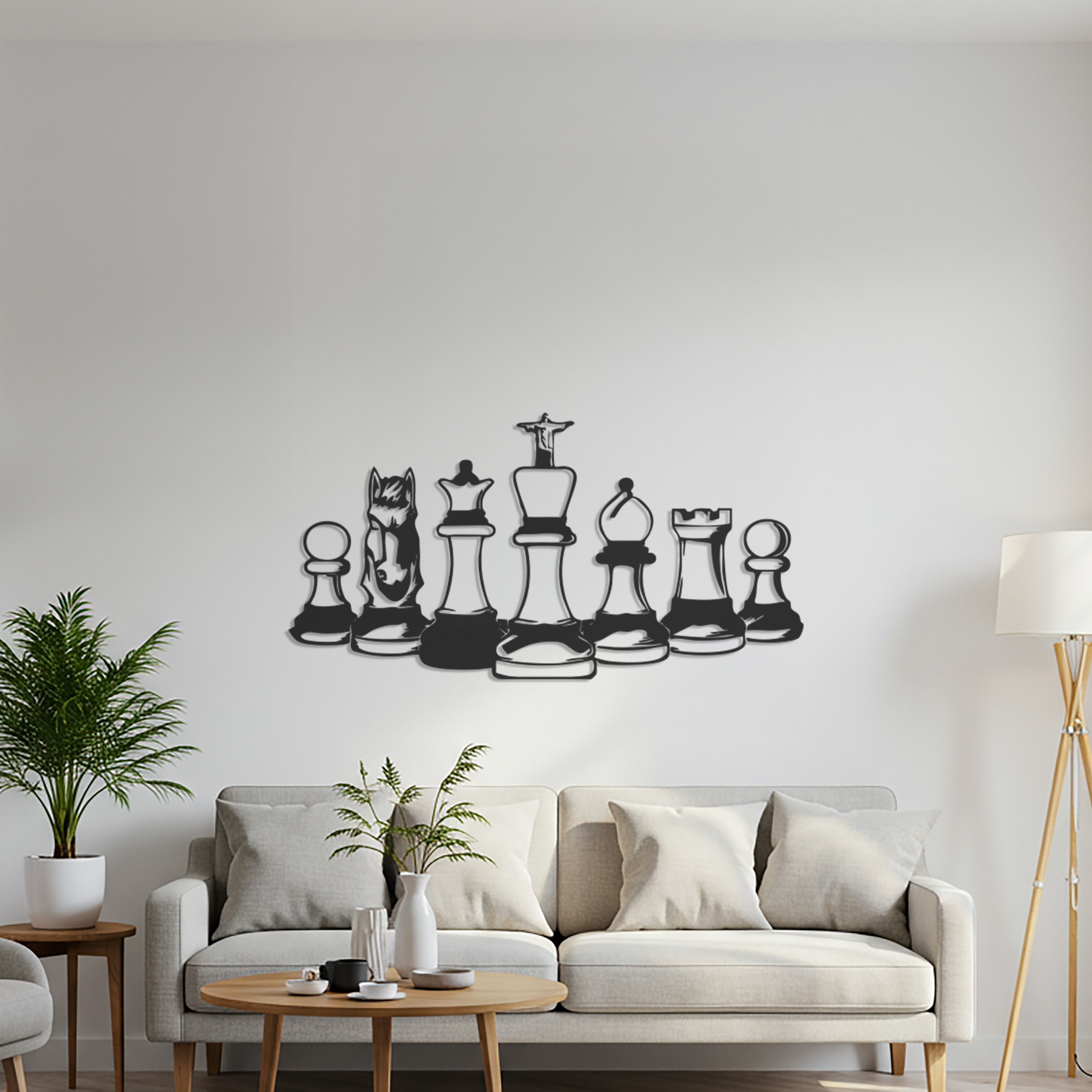 Chess Piece Wall Decor