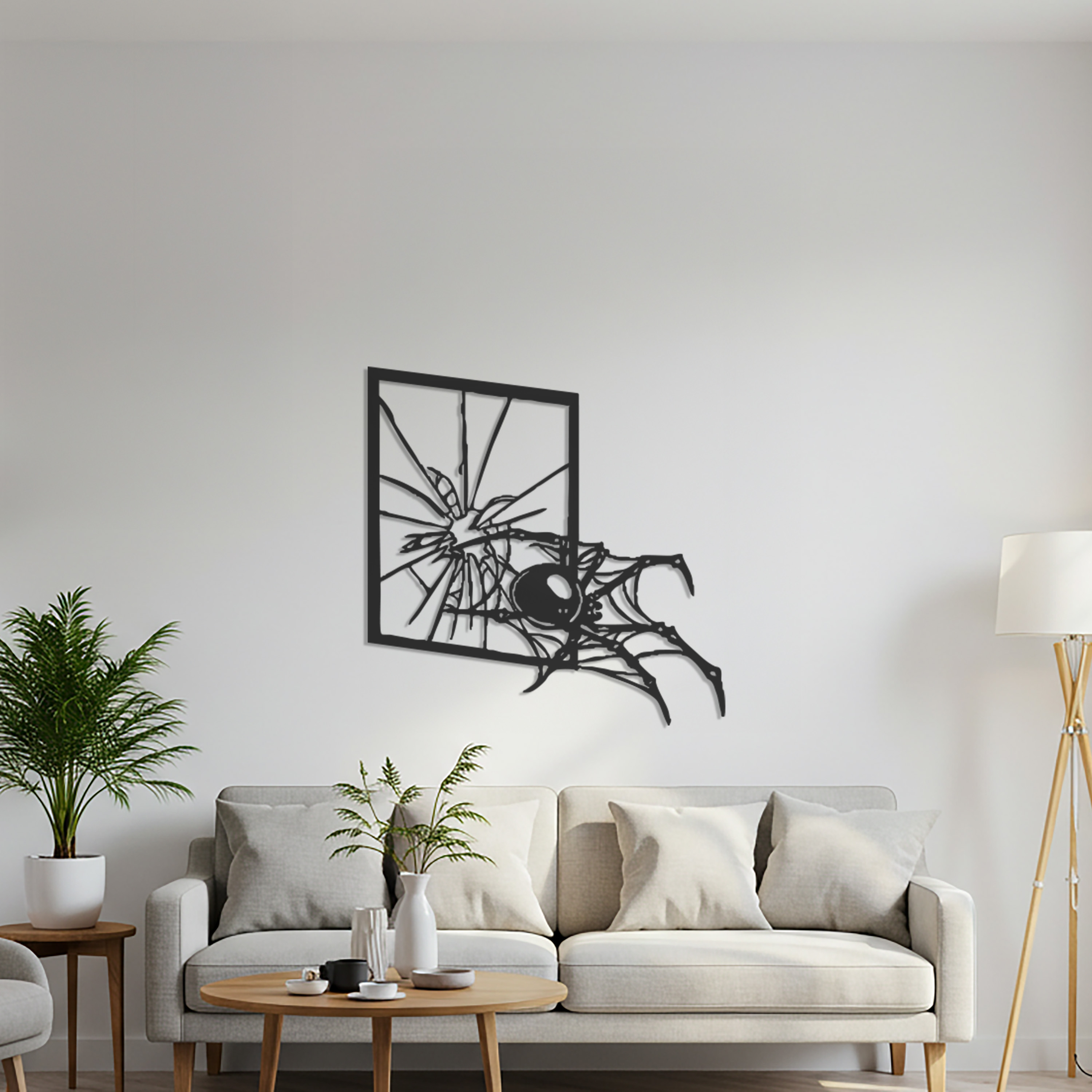 Spider Metal Wall Art