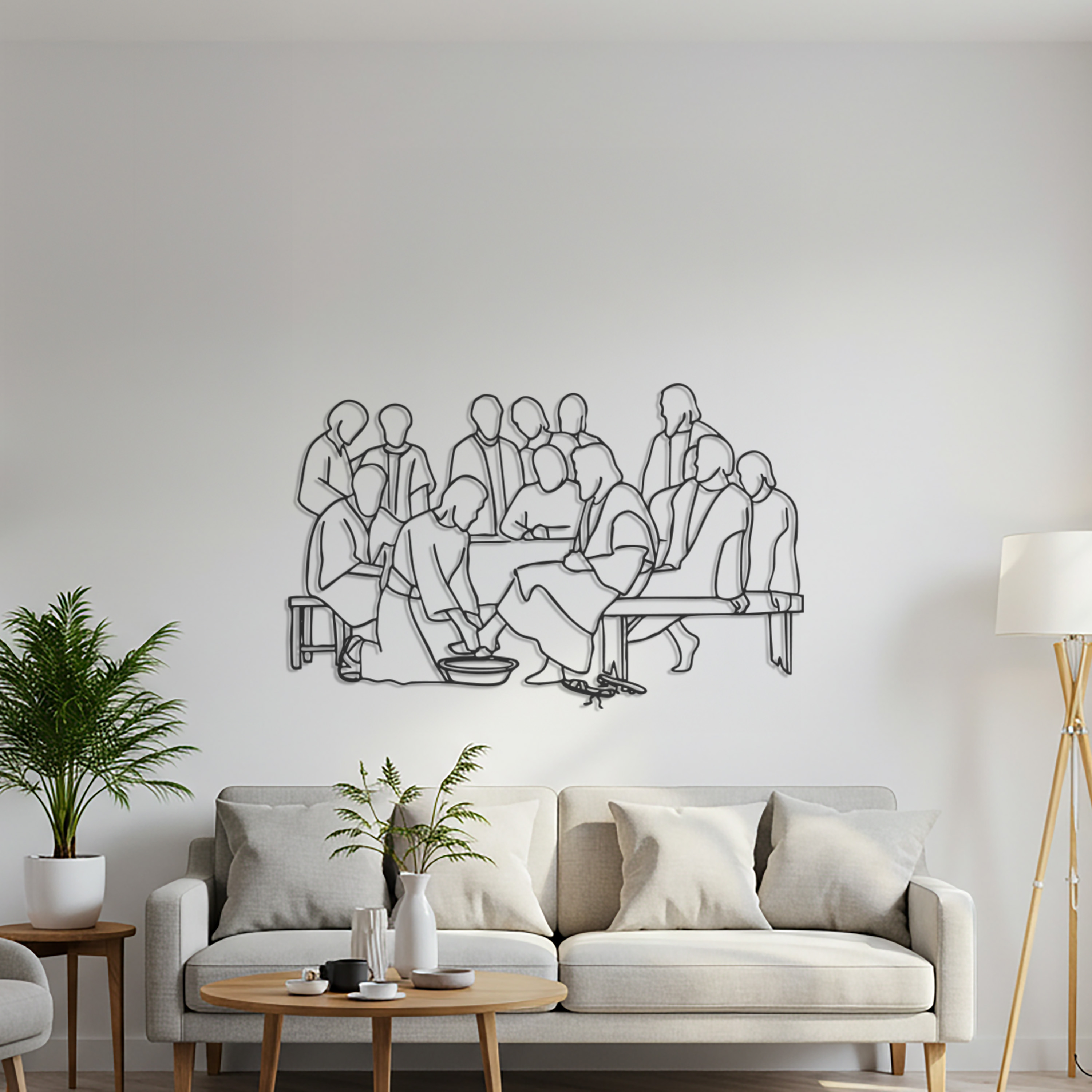 Metal Wall Art: The Last Supper