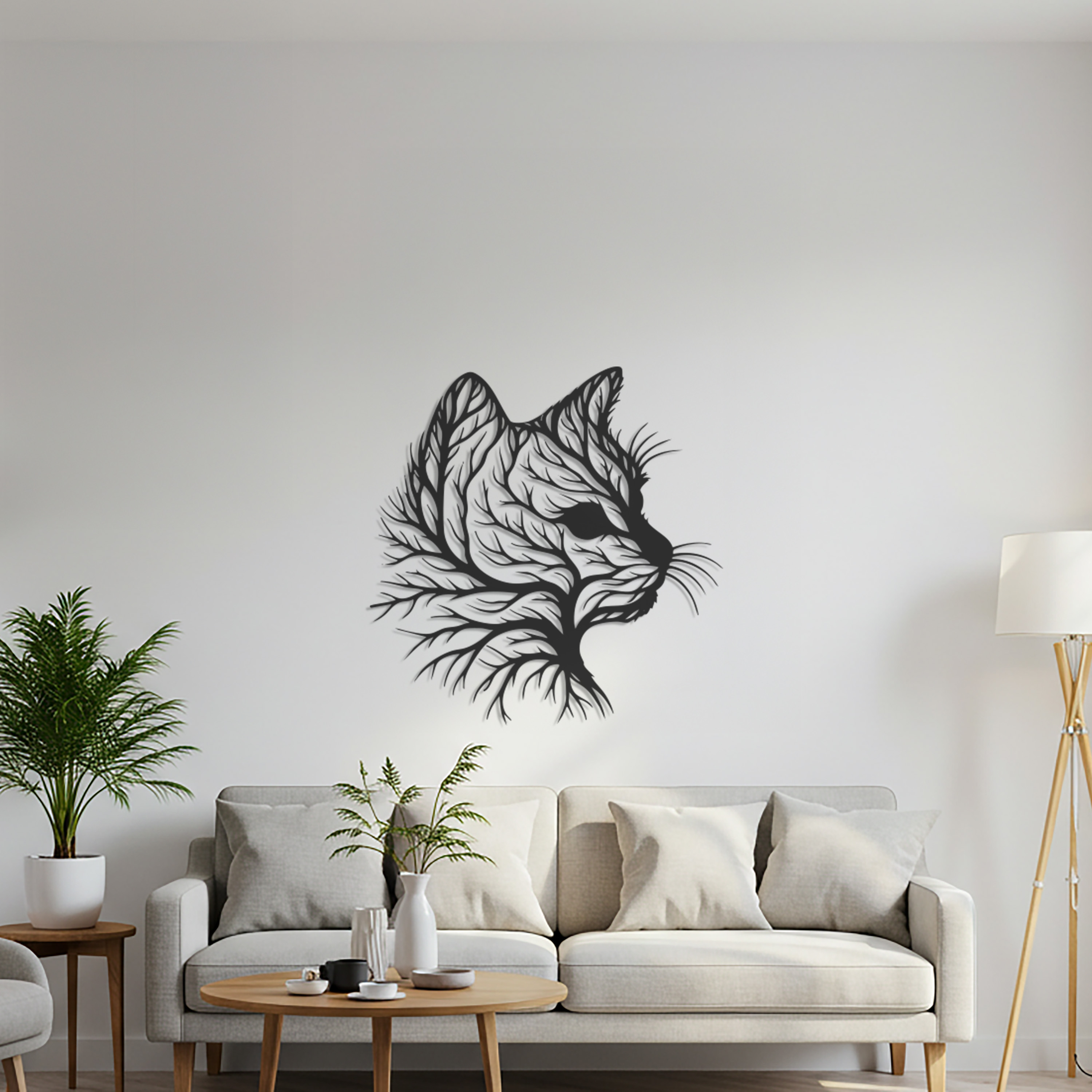 Cat Tree Wall Art