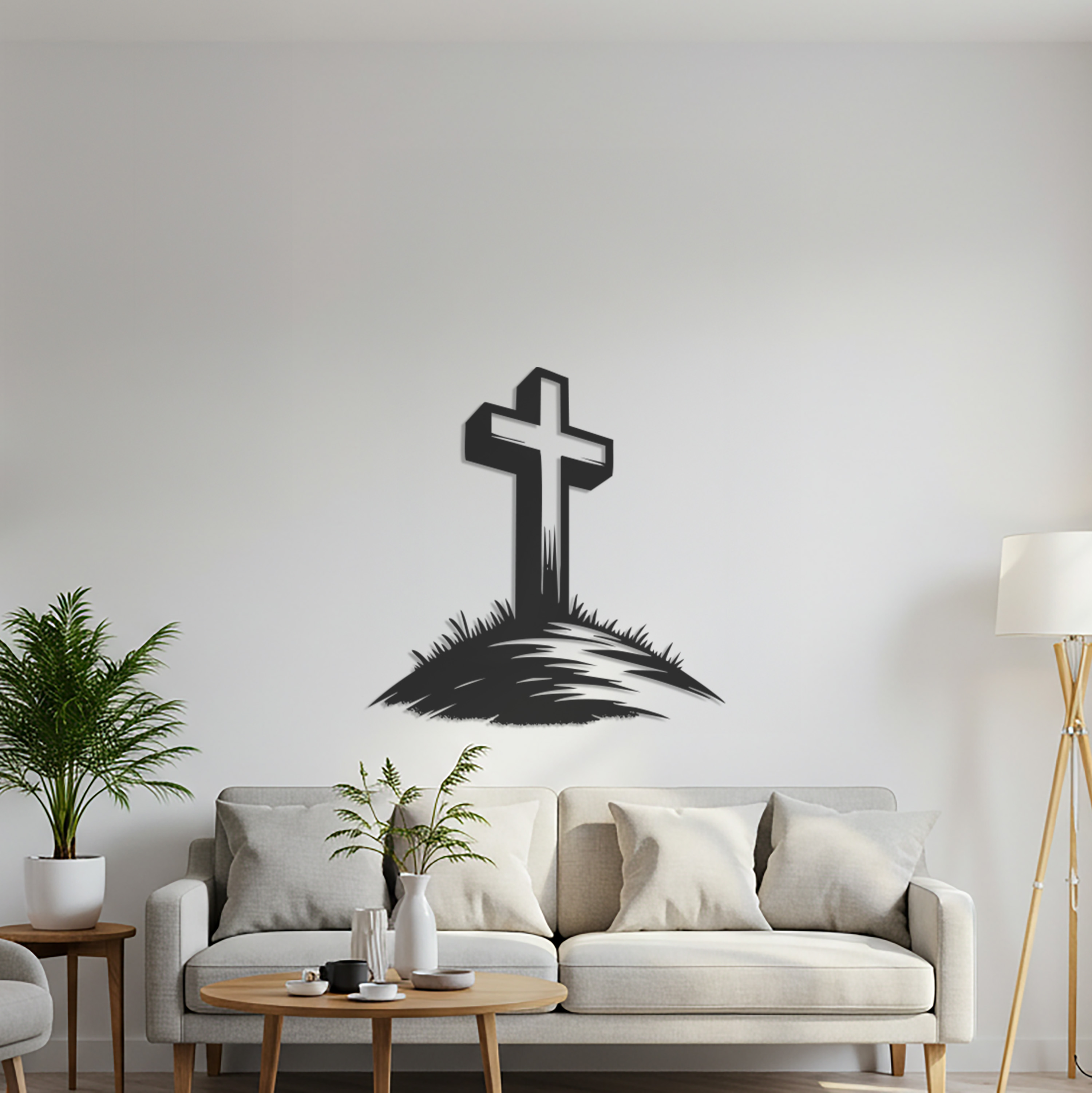 Cross Wall Art Decal