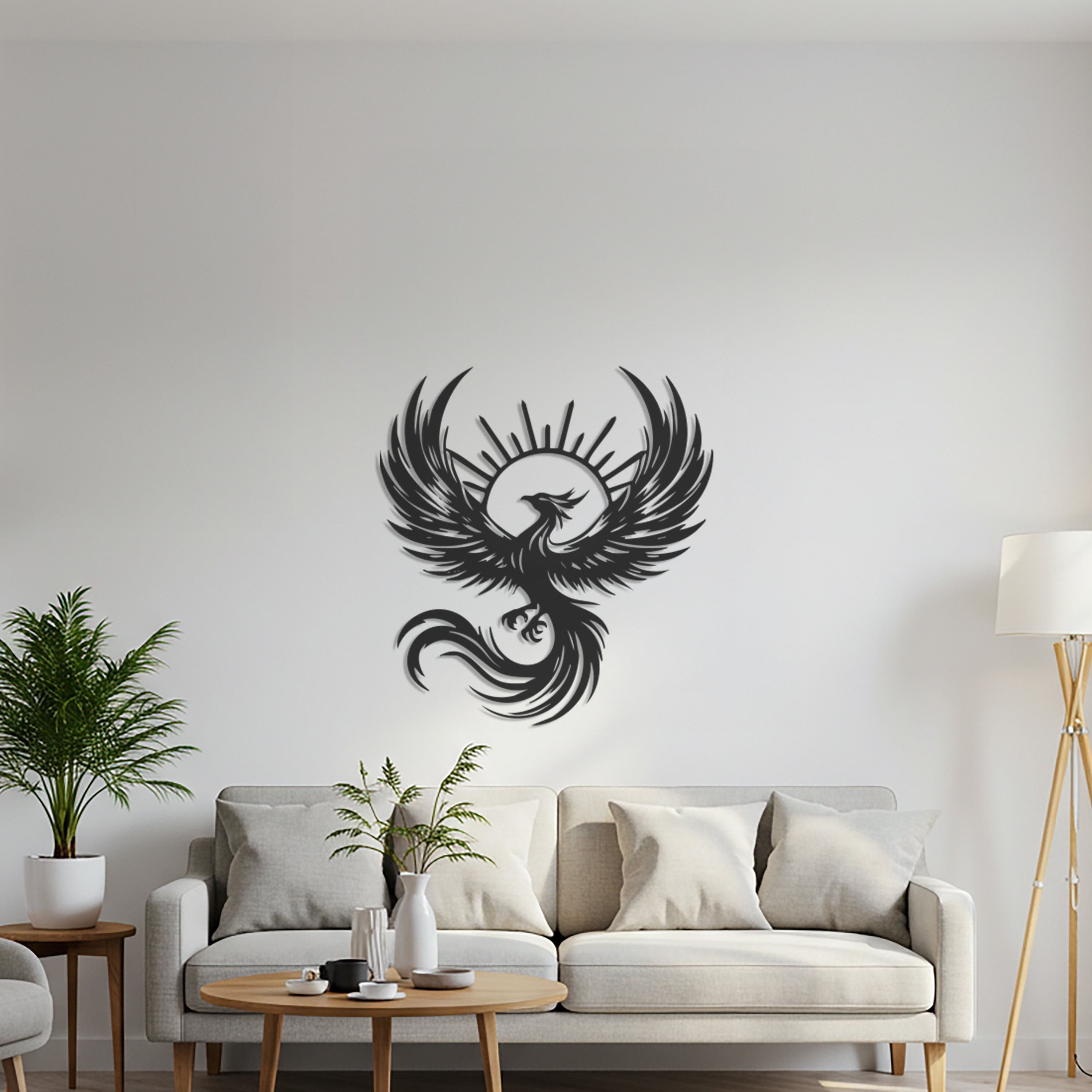 Modern Phoenix Wall Art