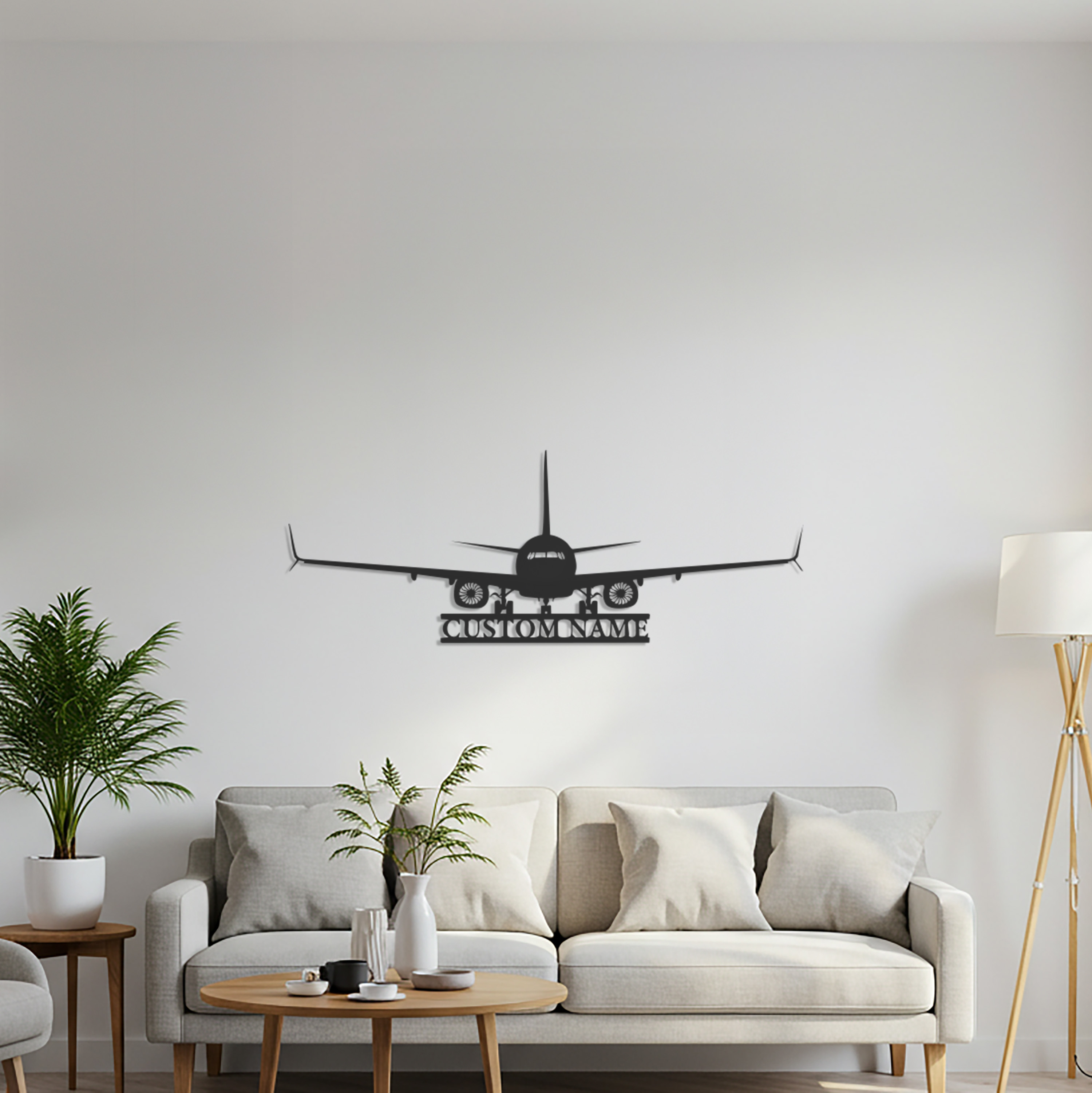 Custom Airplane Wall Decal
