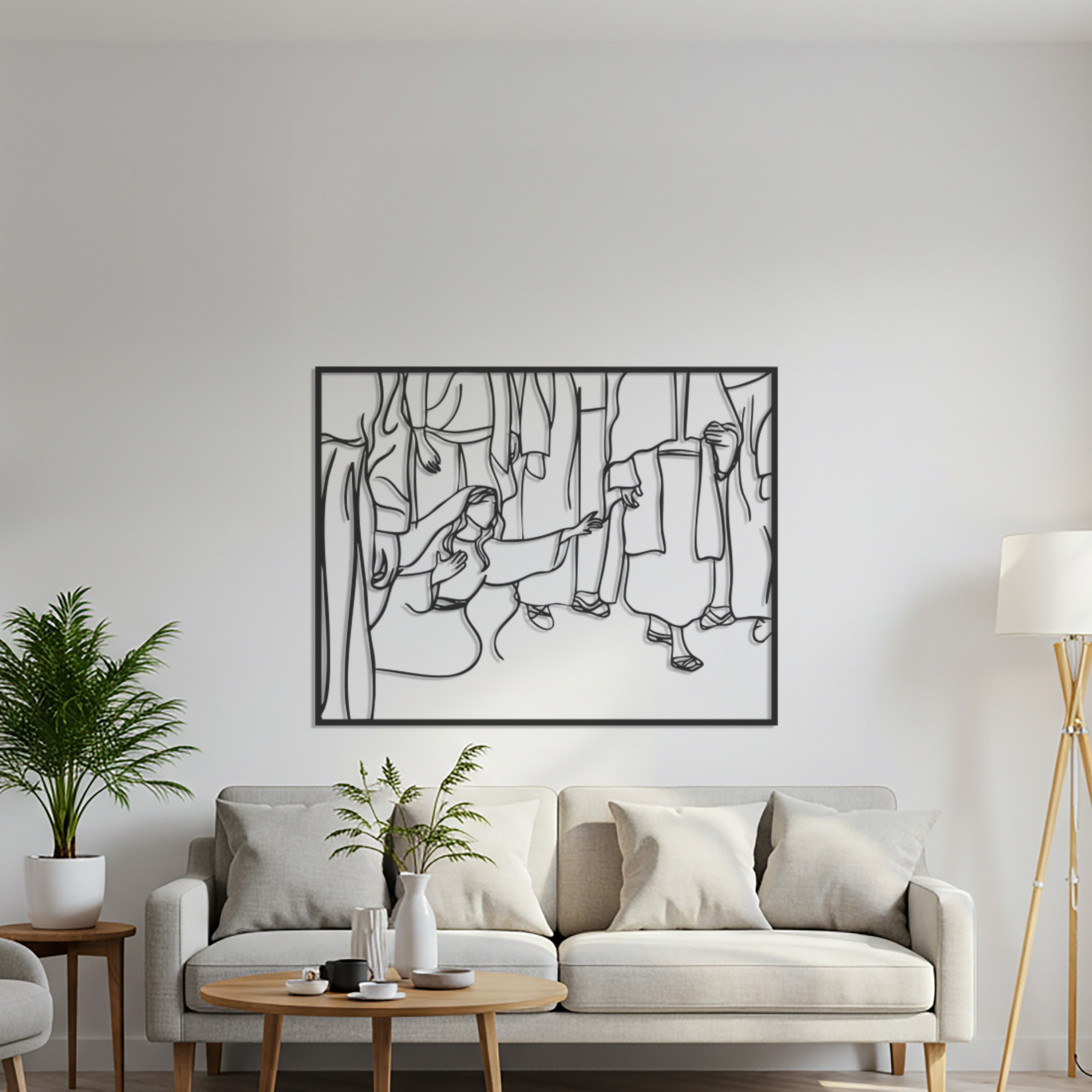 Modern Line Art Wall Decor