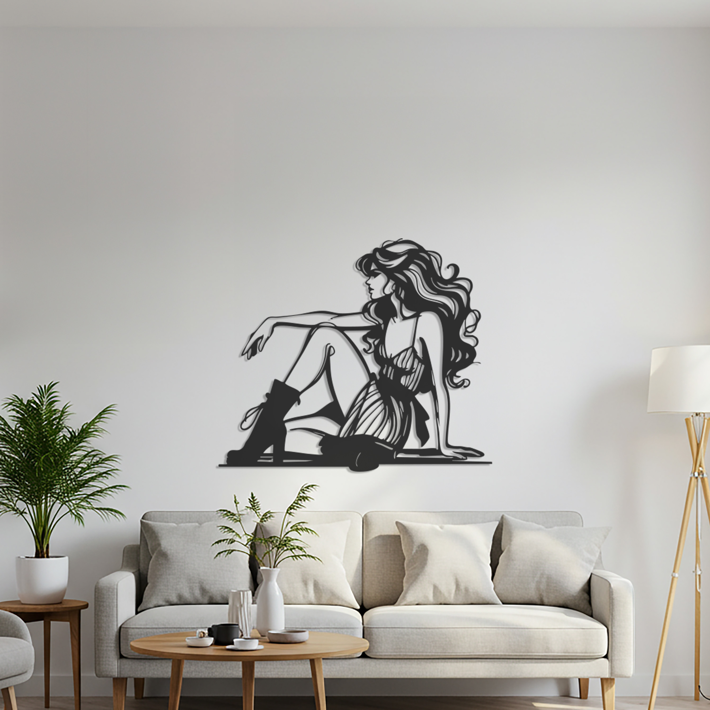Decorative Girl Wall Art