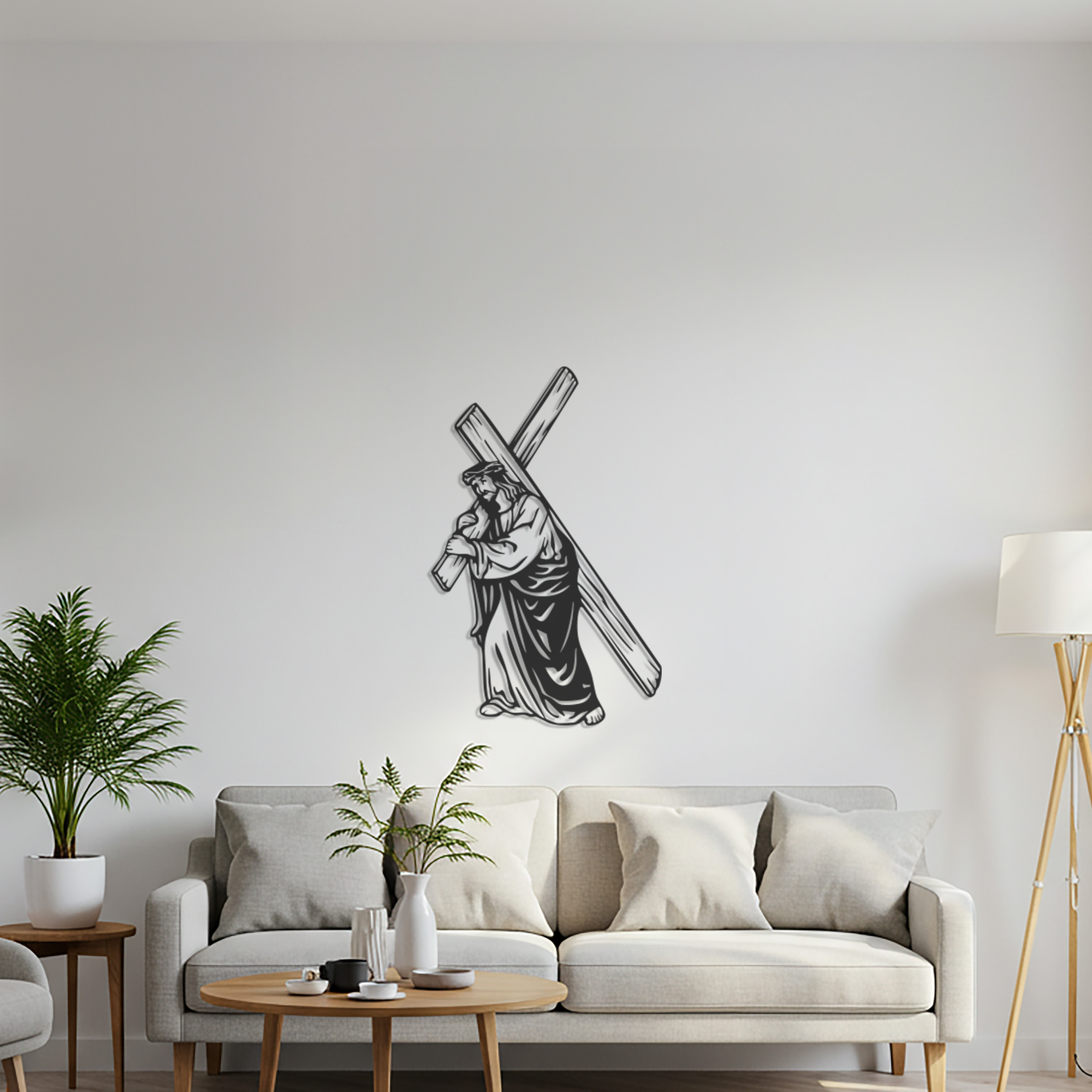 Jesus Carrying the Cross Wall Art