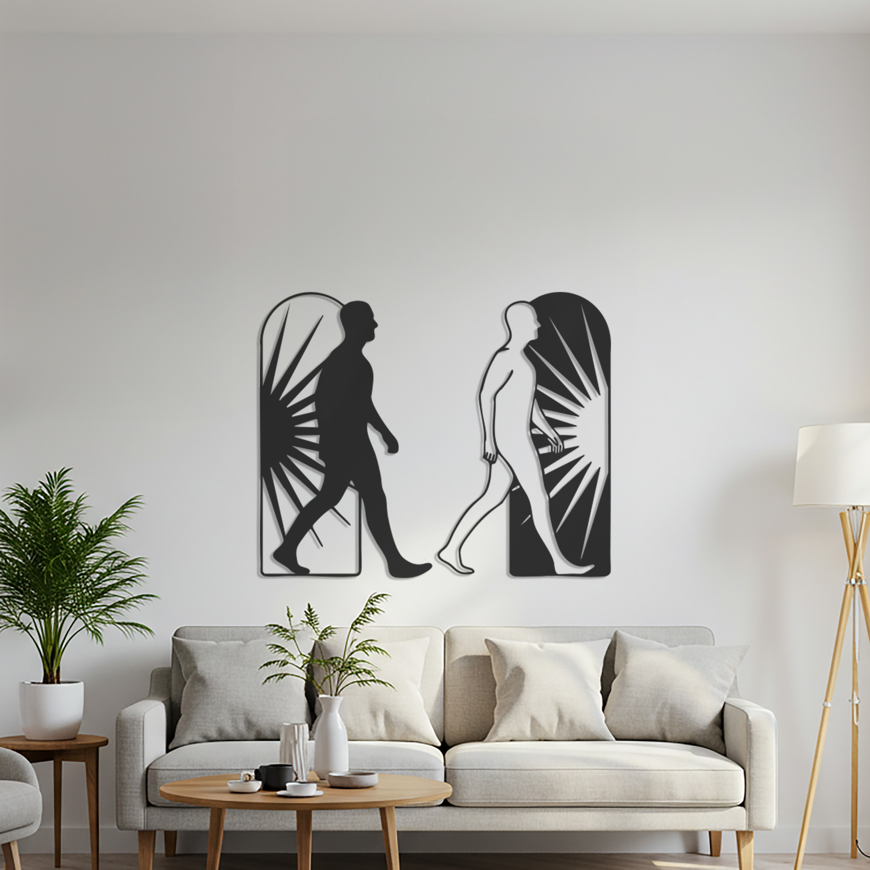 Modern Silhouette Wall Art