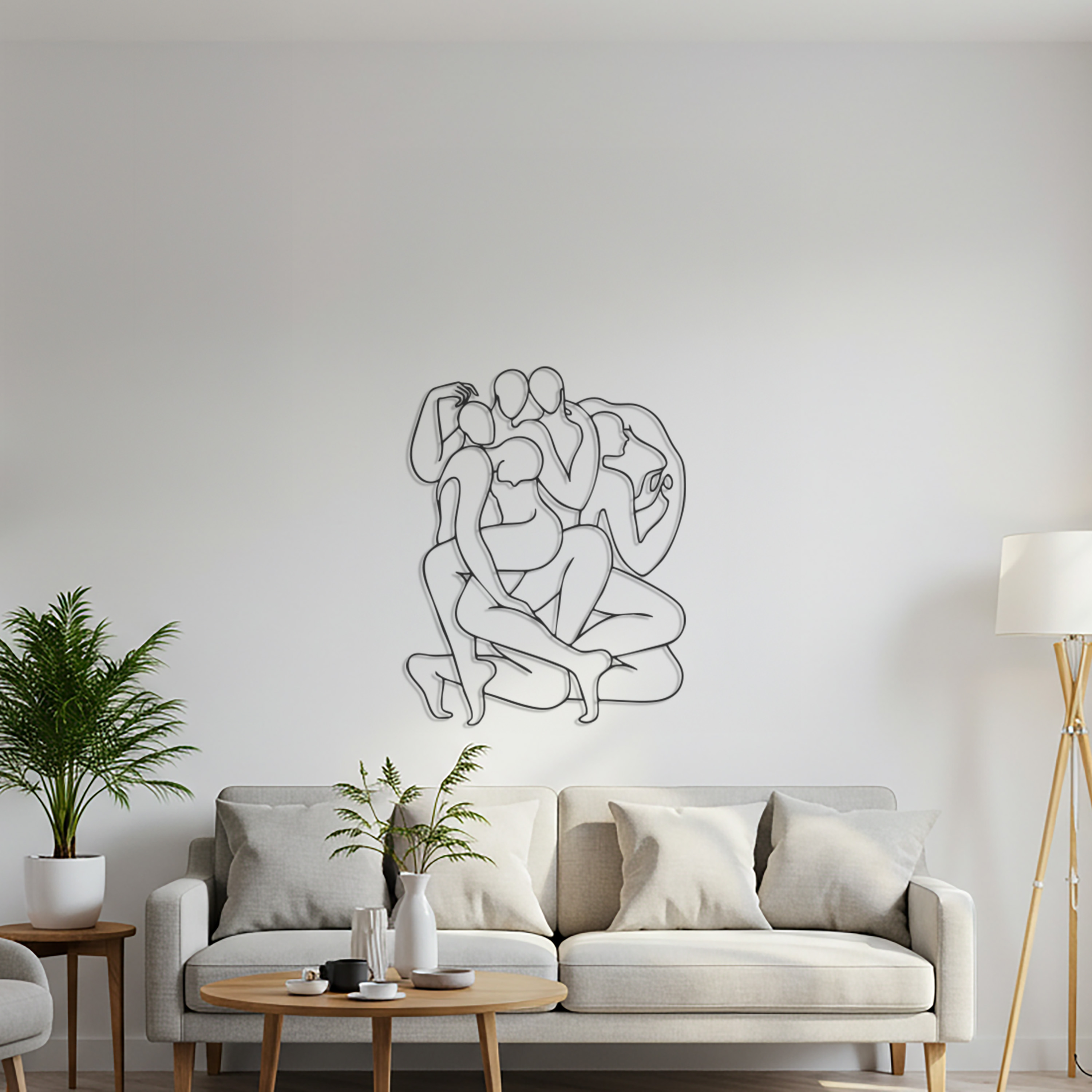 Modern Abstract Metal Wall Art