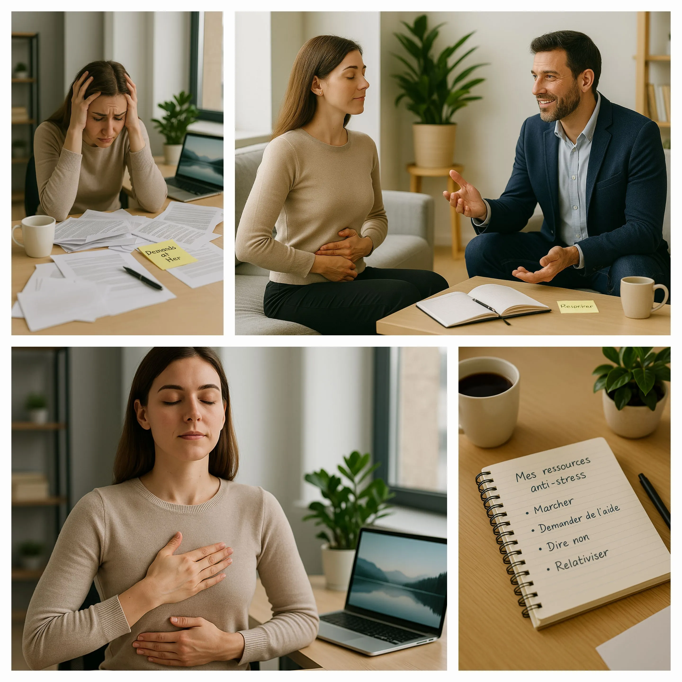 Coaching "Gestion du stress et bien-être au travail !"