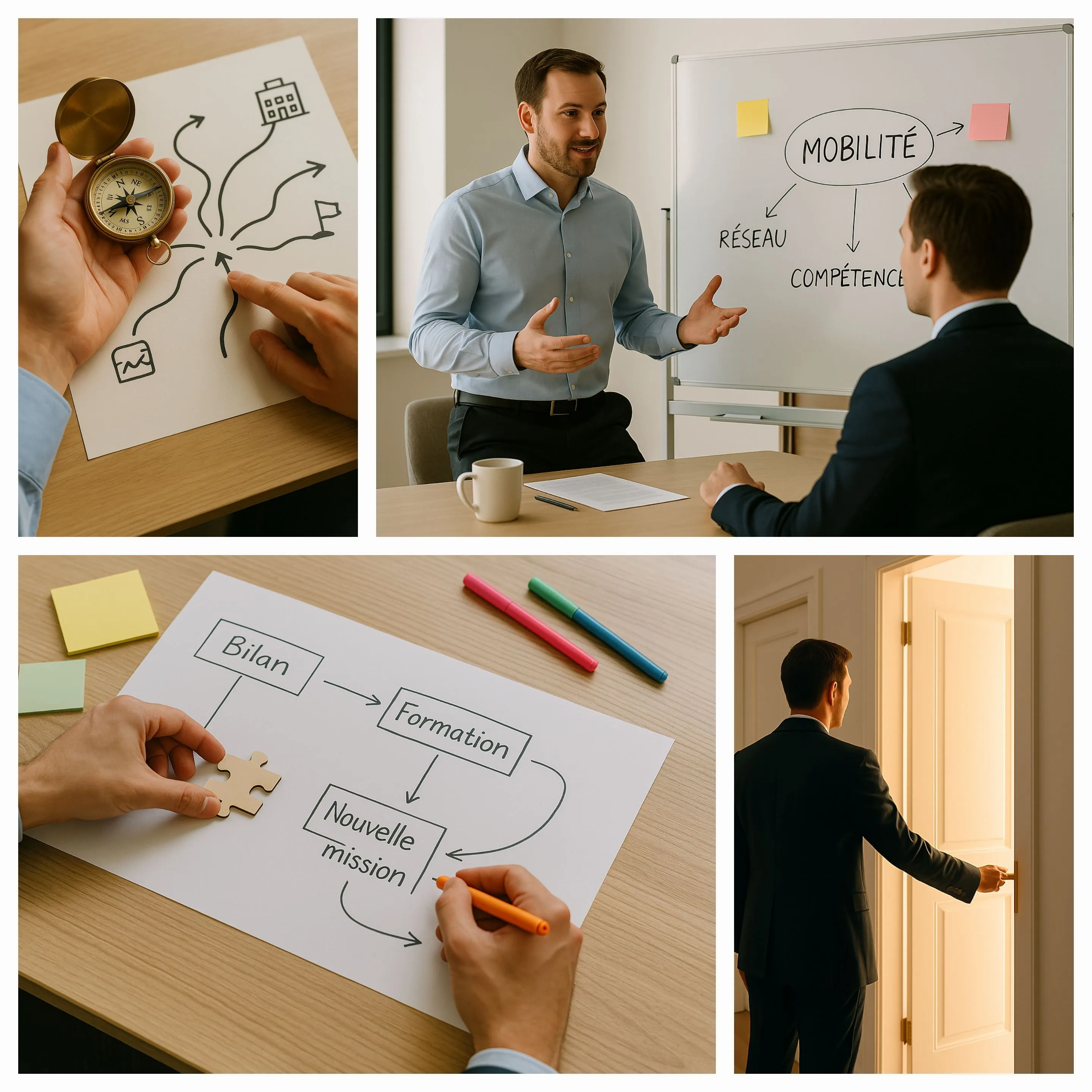 Coaching mobilité professionnelle : "Tracez votre chemin vers de nouvelles opportunités !"