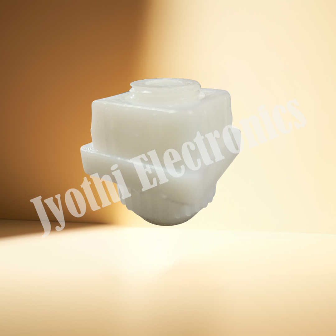 White Round Adjustable Nylon Bush