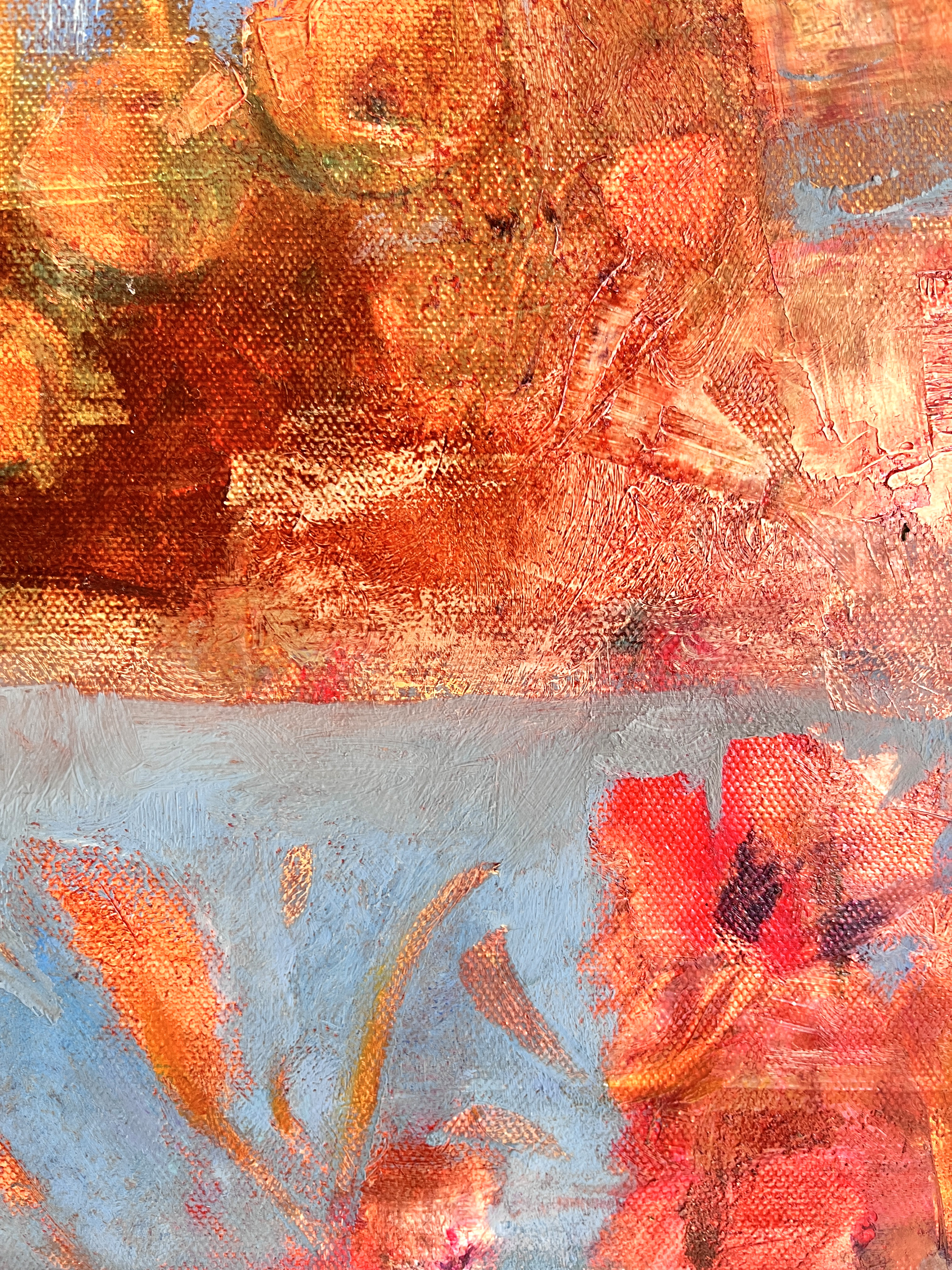 Elen Iv, "Sunset’s Embrace", 40x50 cm,  olja 