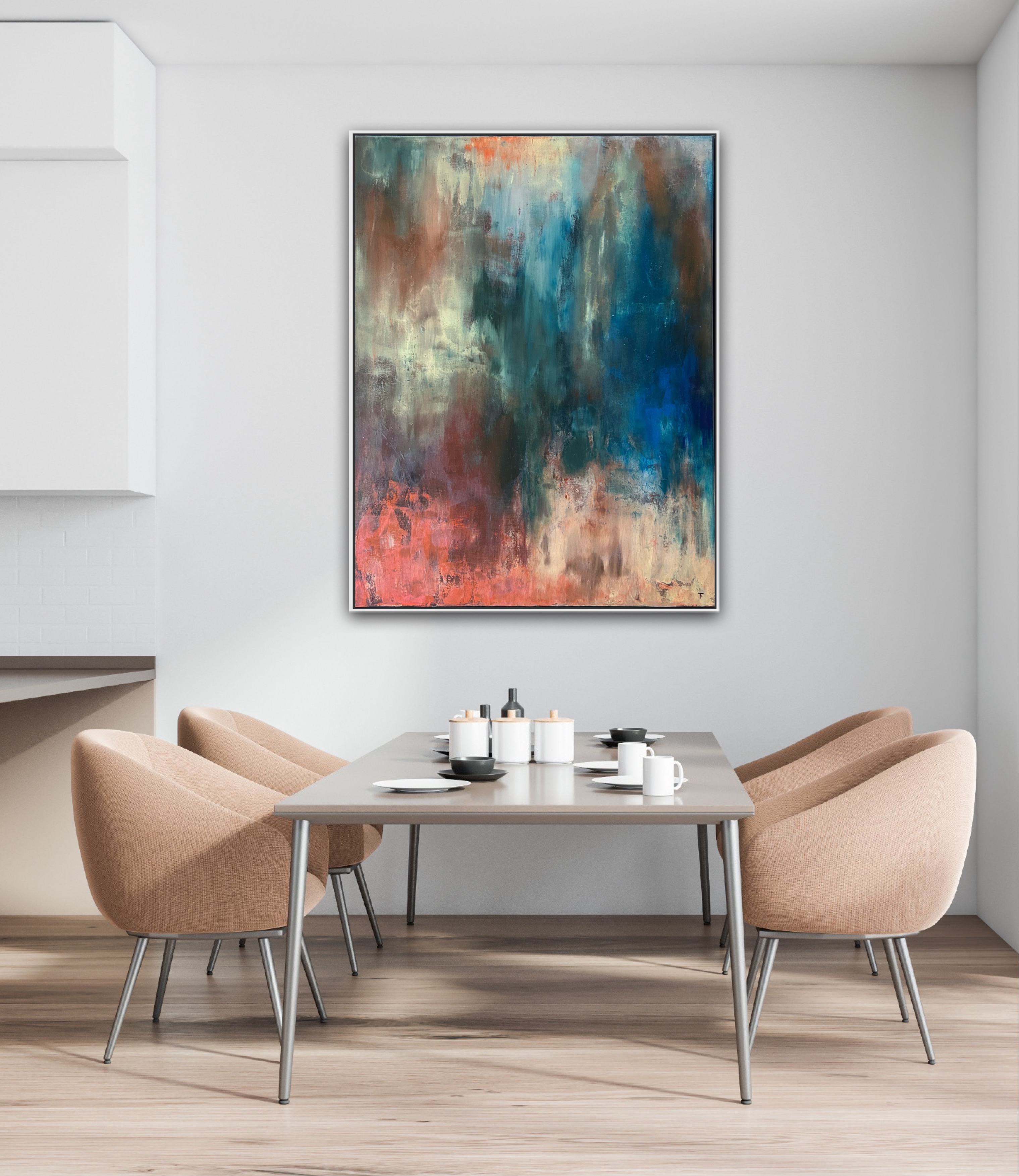 Tina Fornbrandt, "Epic", 90x120 cm, akryl