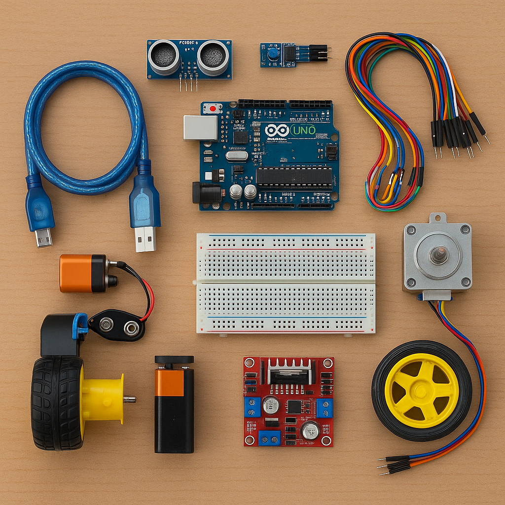 Robotics with Arduino - Hardware Kit 