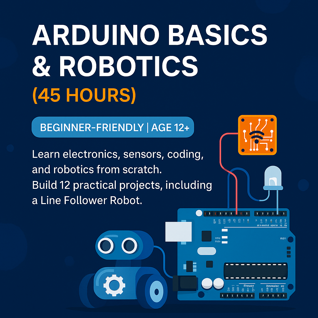 Robotics & Embedded Systems Program (Beginner to Advanced)