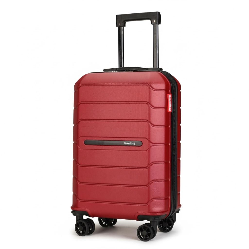 Mala de Viagem Pequena de Bordo Vermelha 10KG
