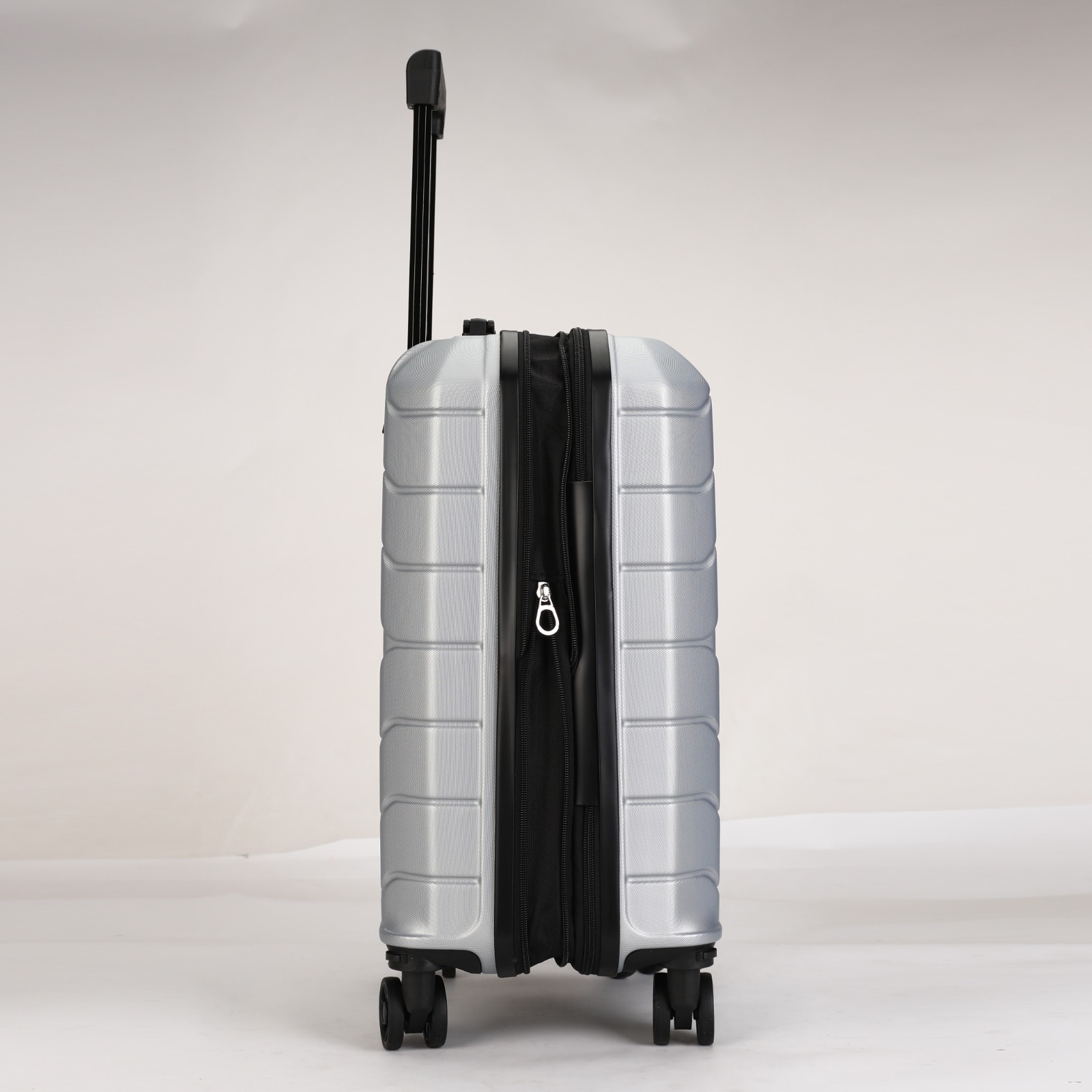 Mala de Viagem Pequena de Bordo Prata 10 KG