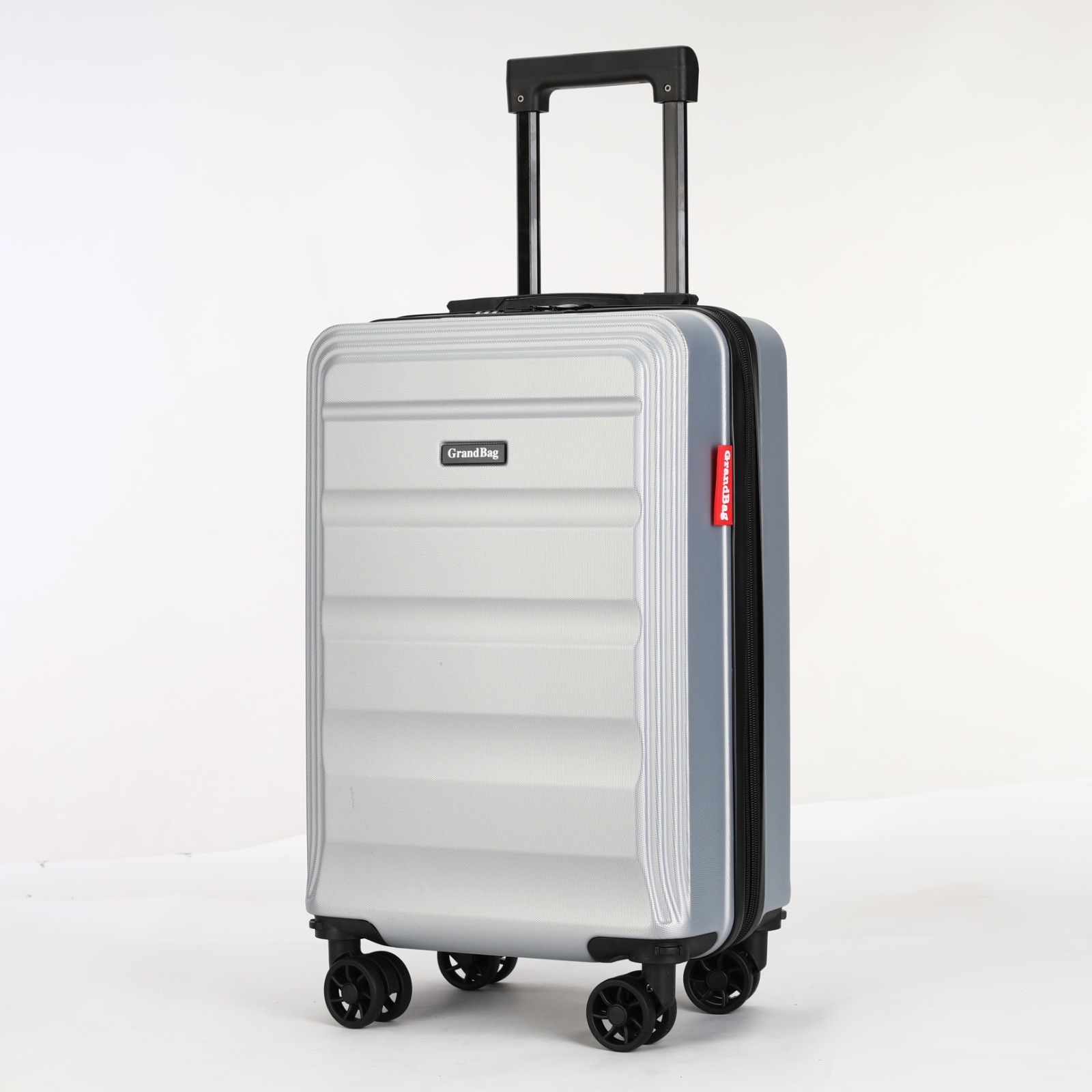 Mala de Viagem Pequena de Bordo Cinza 10KG