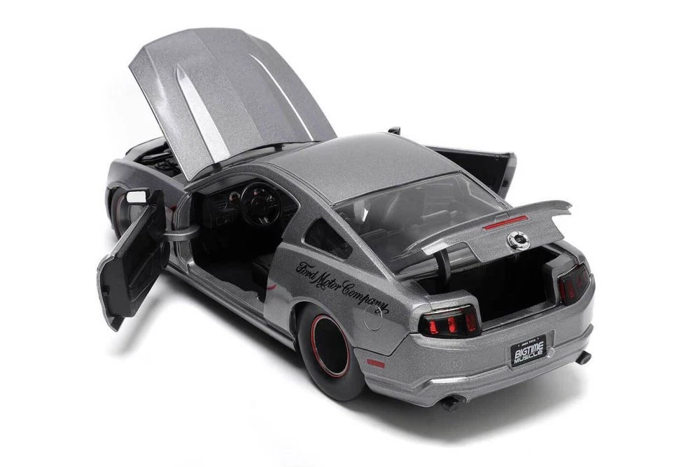 2010 Silver Mustang GT Diecast Jada 1/24 New