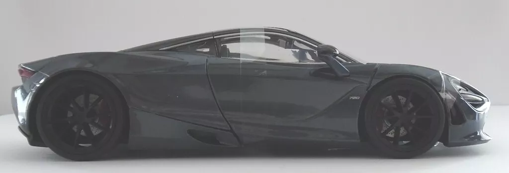Dark Gray McLaren 720S Diecast Car Fast & Furious 1/24 Jada New