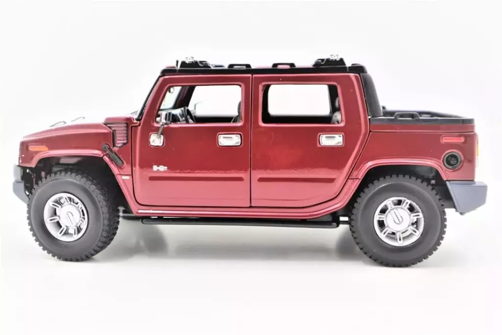 Maroon GMC Hummer H2 Diecast 1/27 Maisto New