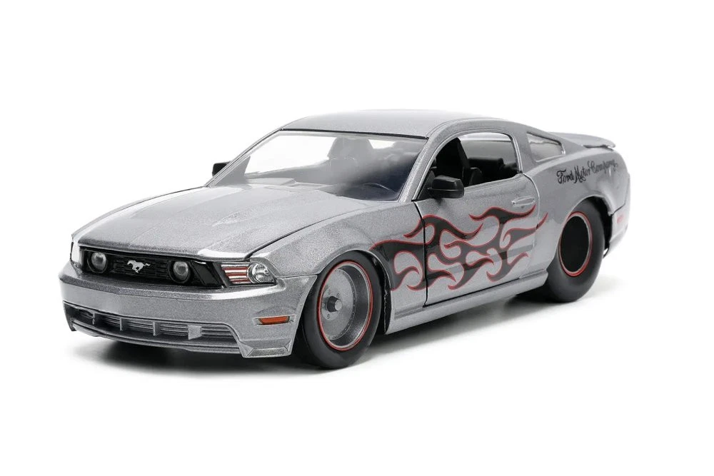 2010 Silver Mustang GT Diecast Jada 1/24 New