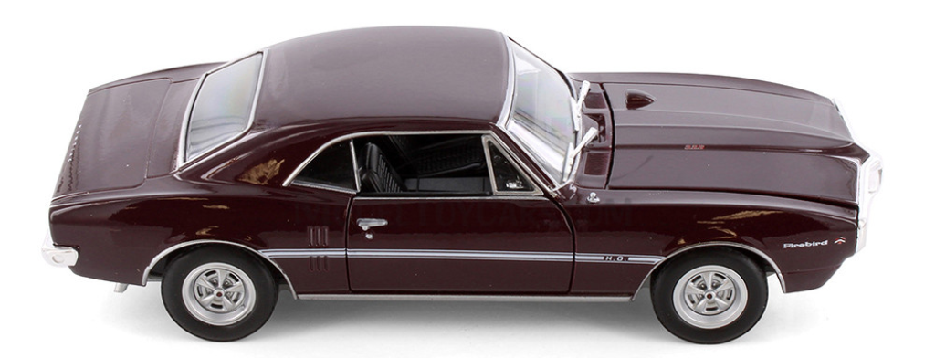 Diecast 1969 Maroon Pontiac GTO 1/24 Welly New