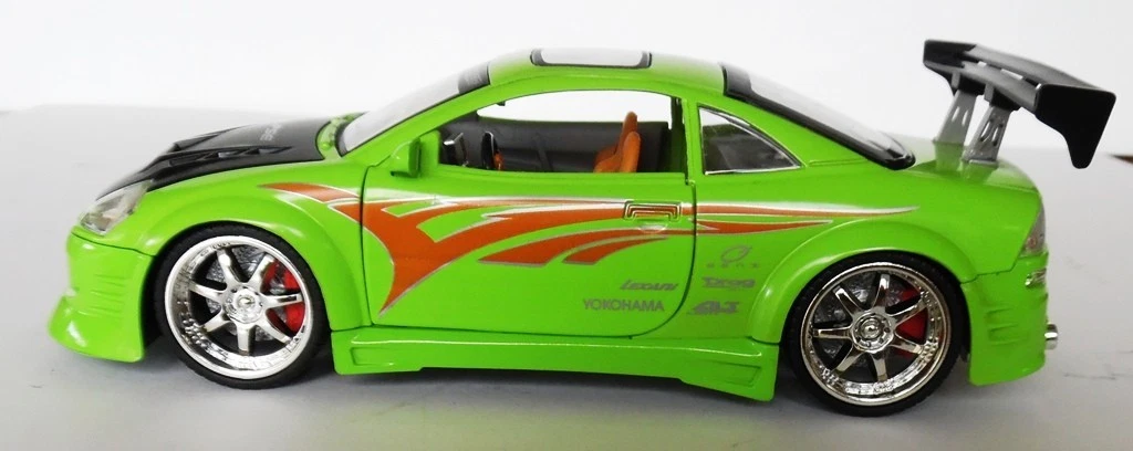 Extremely Rare Paint Combo Kentoys Eclipse Street Tuner Diecast Car Pre-Owned