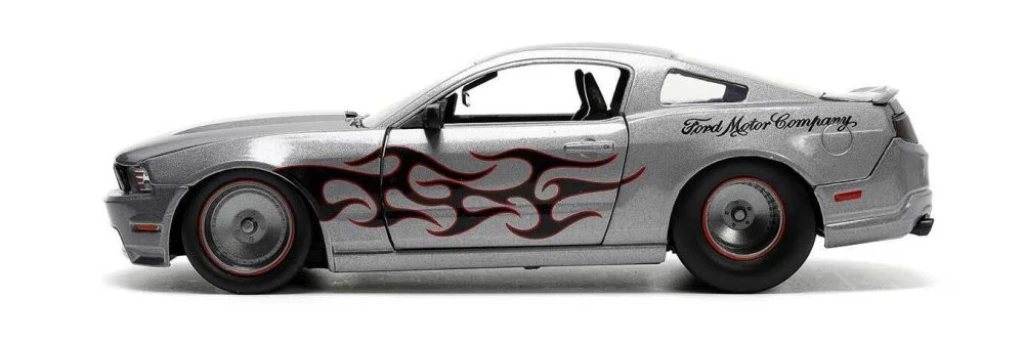 2010 Silver Mustang GT Diecast Jada 1/24 New