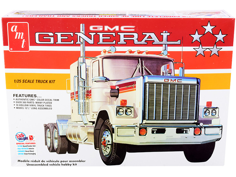 Brand new 1/25 scale plastic model kit of GMC General Truck Tractor