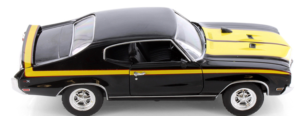 Diecast 1970 Black Buick GSX 1/24 Welly New