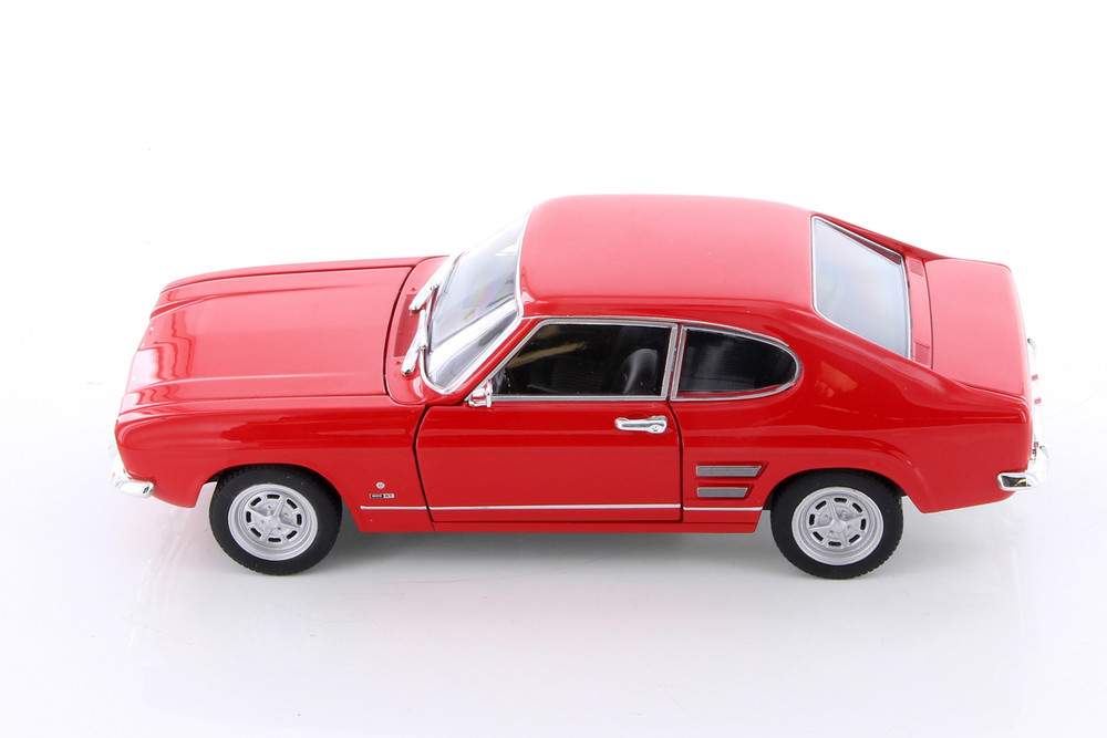 Diecast 1969 Red Ford Capri Welly 1/24 New