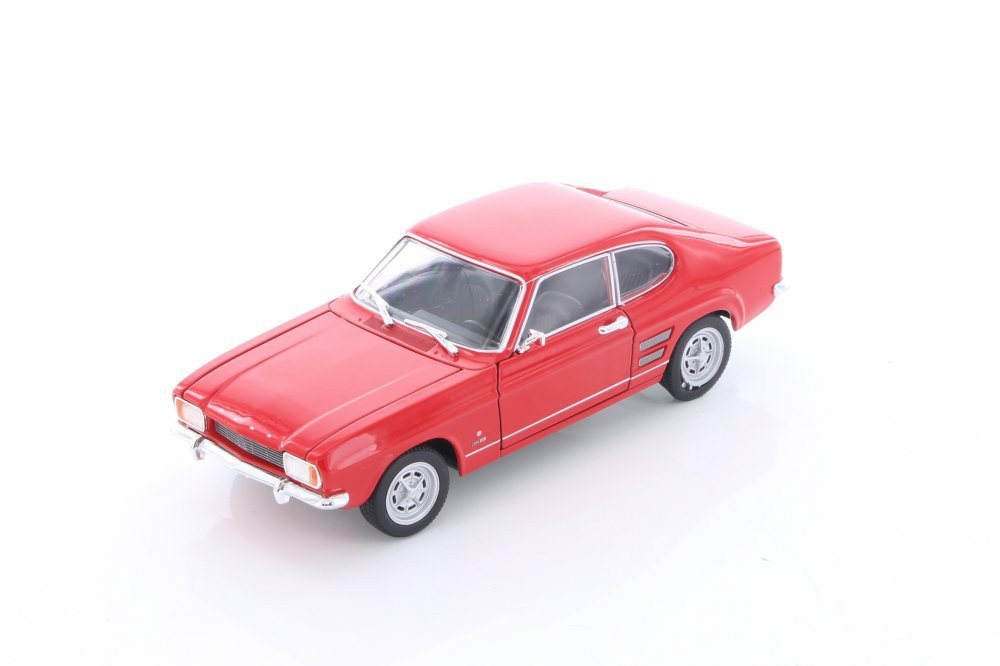 Diecast 1969 Red Ford Capri Welly 1/24 New
