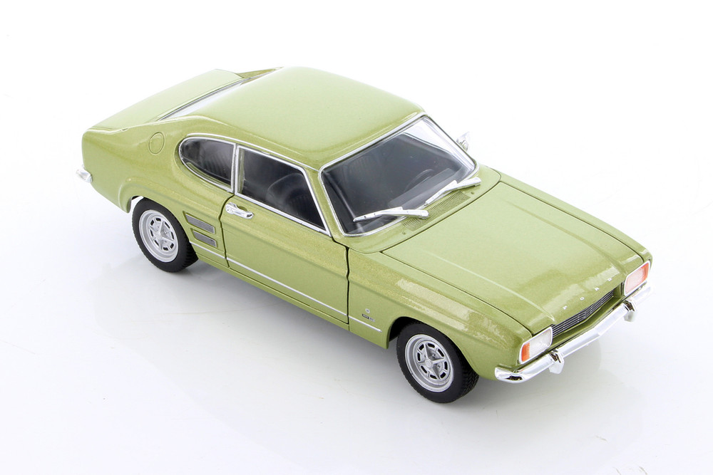 Diecast 1969 Pale Green Ford Capri Welly 1/24 New