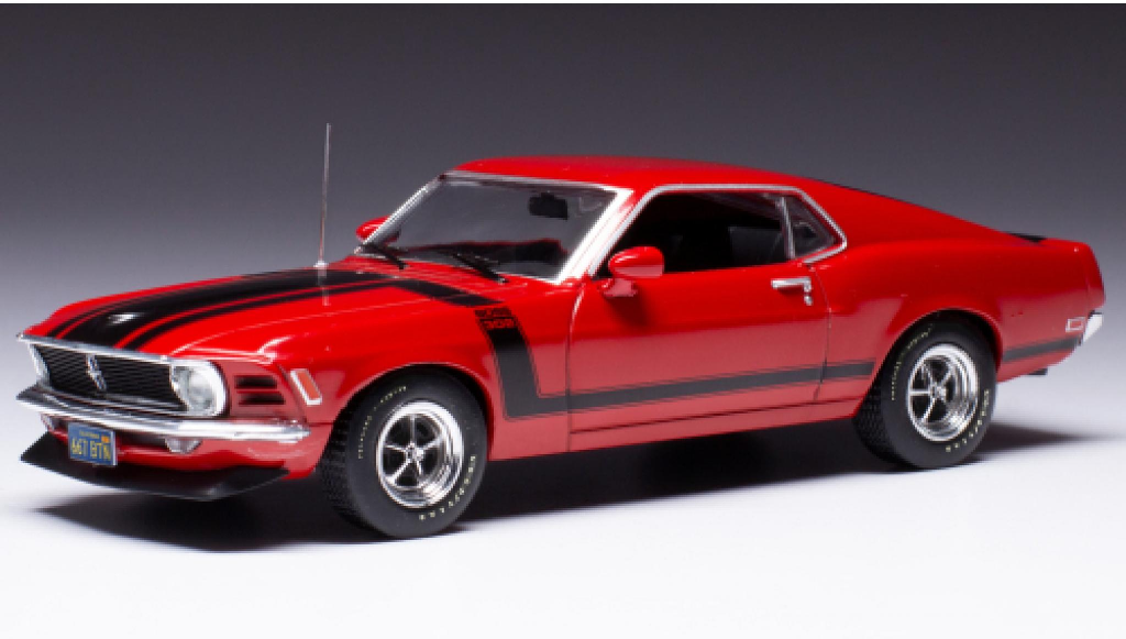 Diecast 1970 Red Ford Mustang Welly 1/24 New