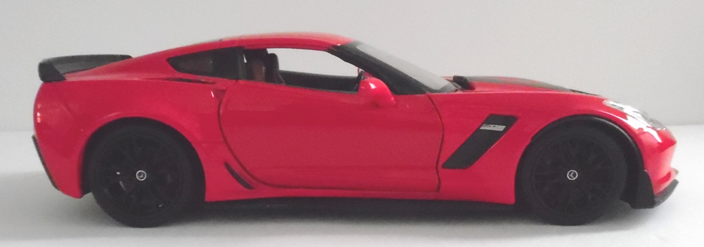 Diecast 2017 Chevy Corvette Z06 Welly 1/24 New