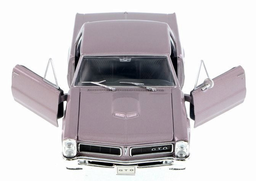Lavender 1965 Pontiac GTO Diecast Car 1/24 Welly New